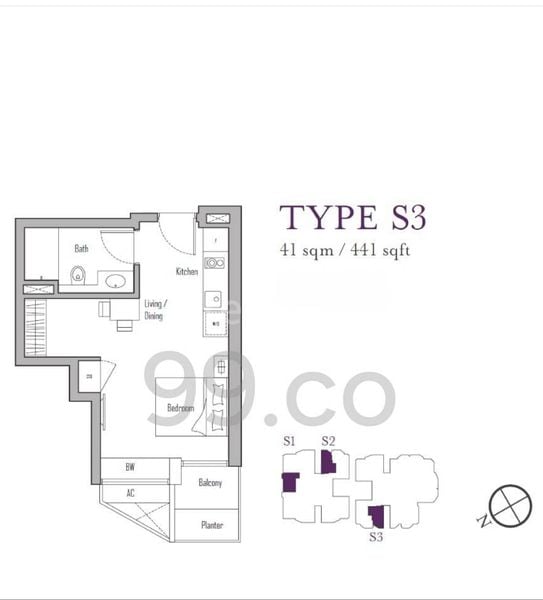 Studio Condo for Rent in  V On Shenton - Image 6