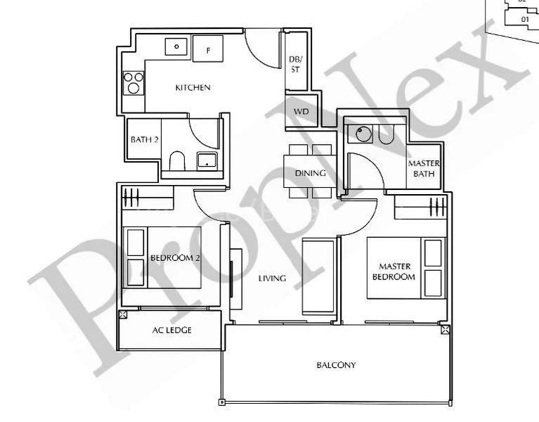 2 Bed Condo for Sale in  Jui Residences - Image 17