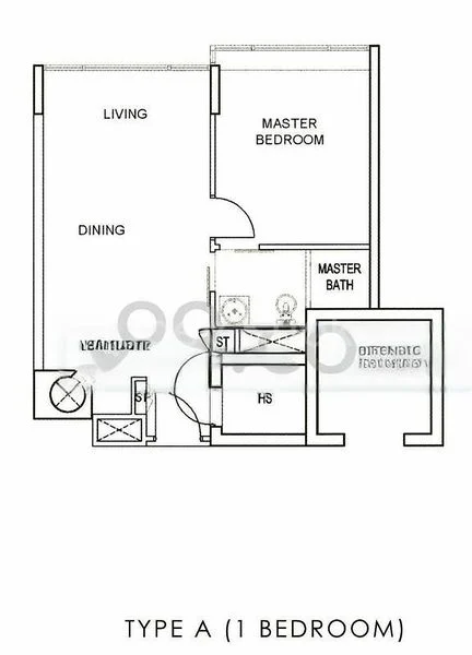 1 Bed Apartment (Condo) for Sale in  Vida - Image 9