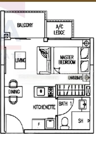 Studio Apartment (Condo) for Sale in  Prestige Heights - Image 6