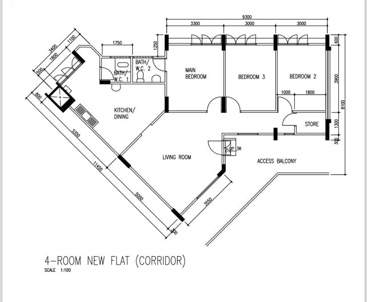4 Room (4NG) HDB for Sale in  106 Jalan Dusun - Image 8