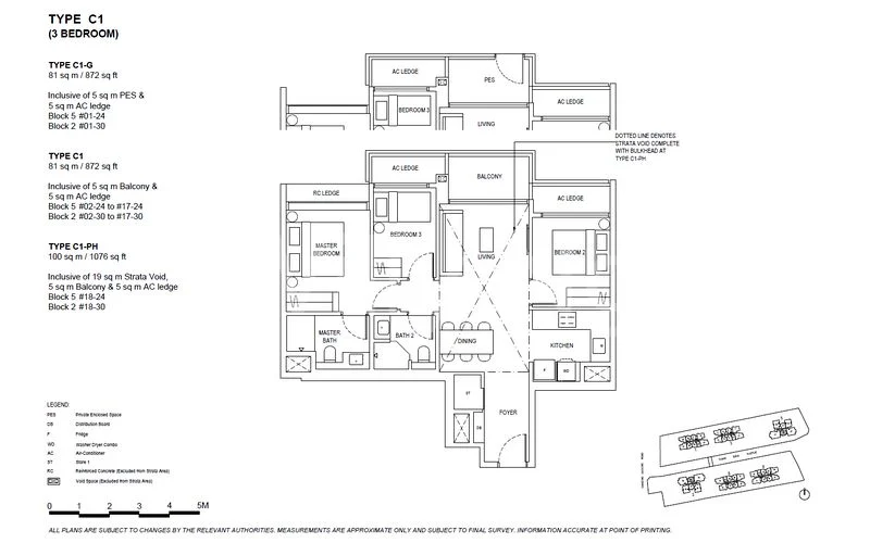 3 Bed Apartment (Condo) for Sale in  The Continuum - Image 12