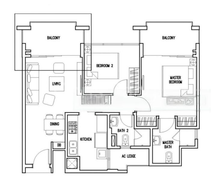 2 Bed Condo for Sale in  The Miltonia Residences - Image 17