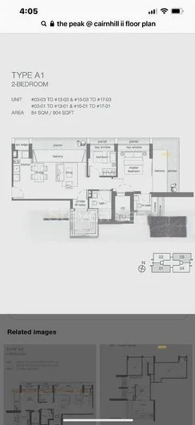 2 Bed Apartment (Condo) for Sale in  The Peak @ Cairnhill II - Image 7