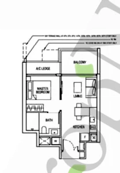 1 Bed Apartment (Condo) for Sale in  Alex Residences - Image 6