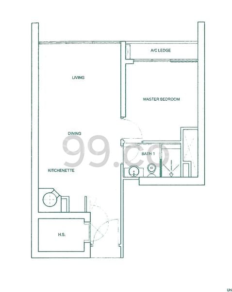 1 Bed Apartment (Condo) for Rent in  Icon - Image 9