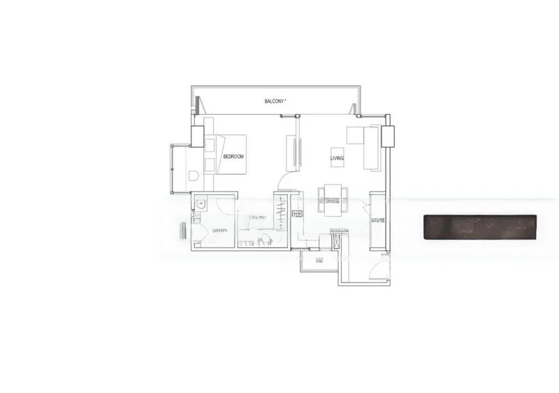 1 Bed Condo for Rent in  Kallang Riverside - Image 7