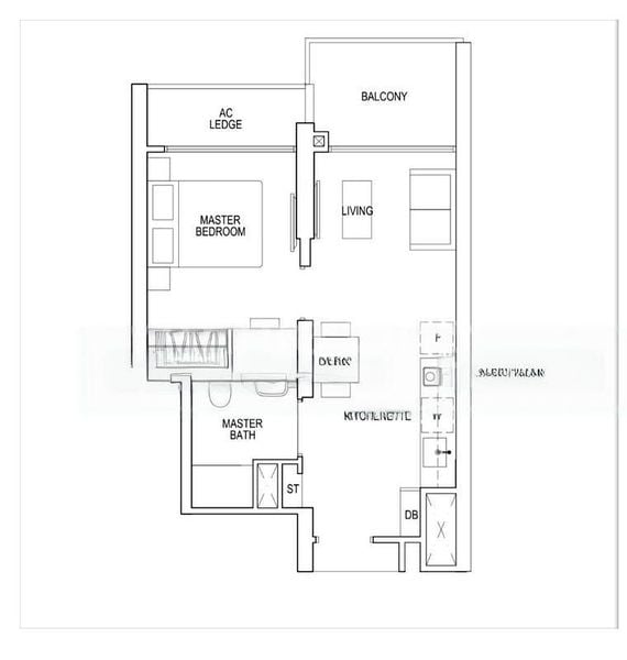 1 Bed Condo for Sale in  Parc Riviera - Image 19