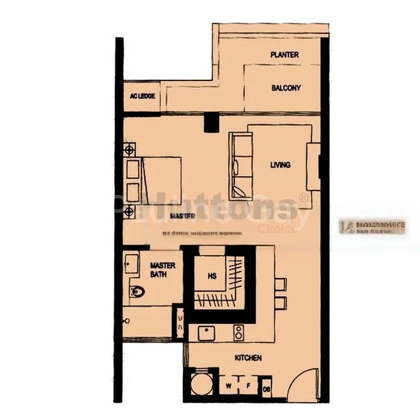 1 Bed Condo for Sale in  The Minton - Image 8