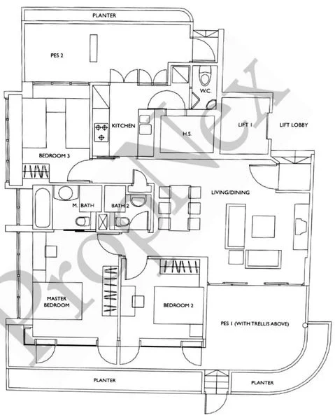 3 Bed Apartment (Condo) for Sale in  Balmoral Heights - Image 11