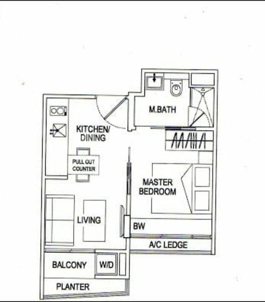 1 Bed Condo for Rent in  Espada - Image 14