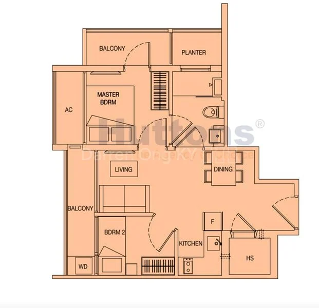 2 Bed Apartment (Condo) for Rent in  Millage - Image 8