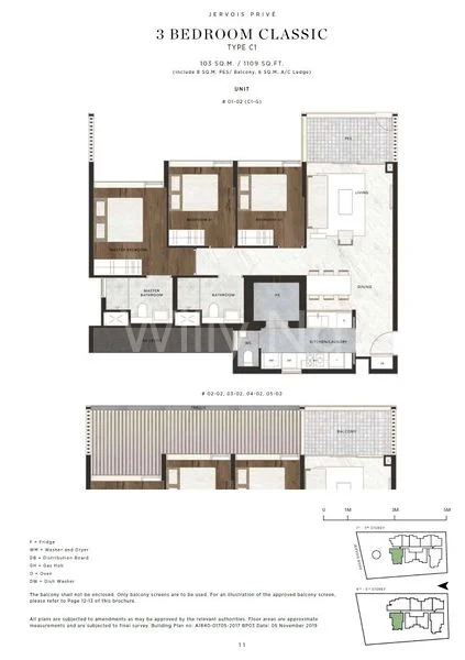 2+1 Bed Apartment (Condo) for Sale in  Jervois Privé - Image 10