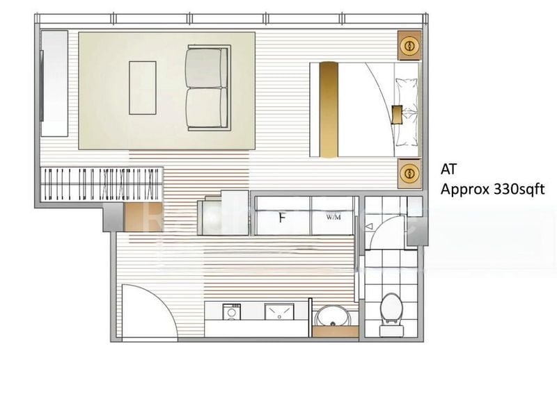 1 Bed Apartment (Condo) for Rent in  High Street Centre - Image 13