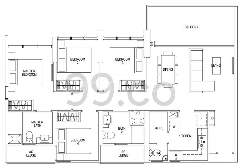4 Bed Condo for Sale in  Parc Riviera - Image 9
