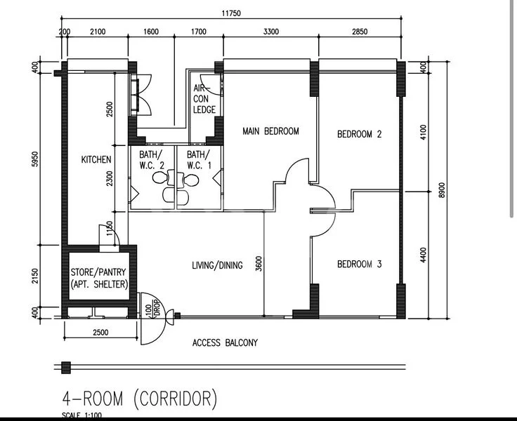 4 Room (4A) HDB for Sale in  143 Lorong 2 Toa Payoh - Image 17
