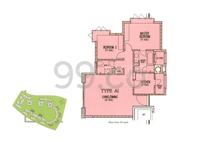 2 Bed Condo for Rent in  Costa Rhu - Image 11
