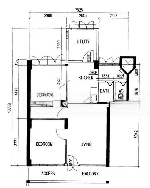3 Room (3I) HDB for Sale in  23A Queen's Close - Image 11