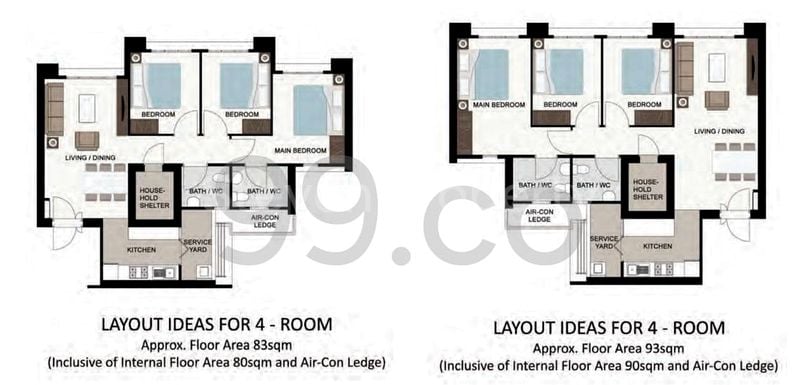 Common Room (HDB) for Rent in  95B Henderson Road - Image 3