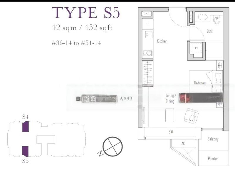 Master Room Condo for Rent in  V On Shenton - Image 8