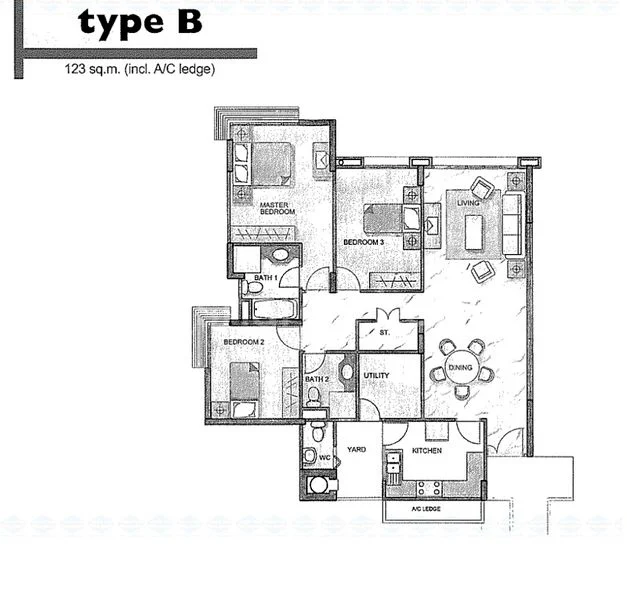 Common Room (Condo) for Rent in  Carissa Park Condominium - Image 7